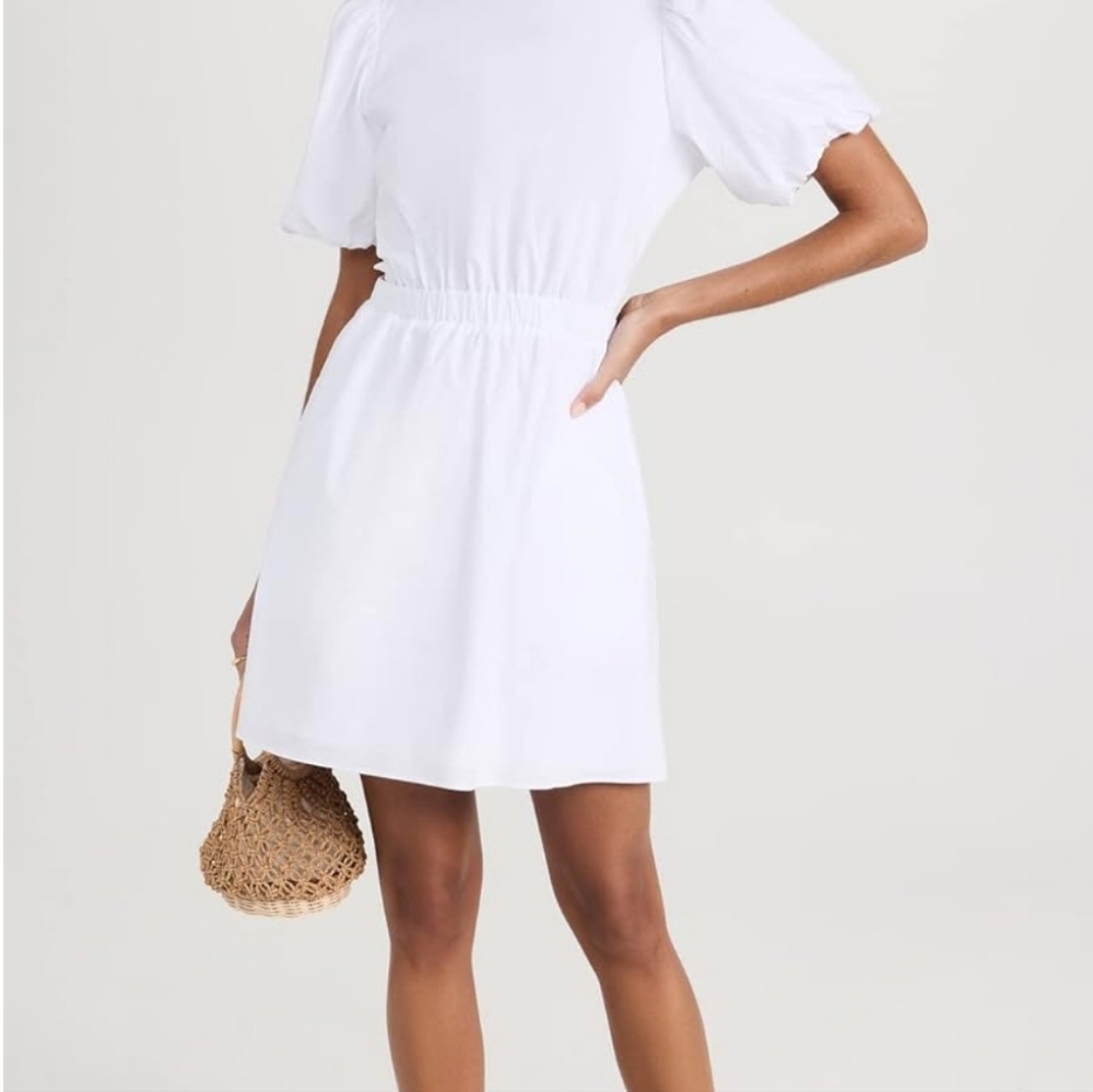 English Factory Women's Cut-Out Poplin Mini Dress - Picture 5 of 6